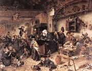 Jan Steen The Village School oil painting artist